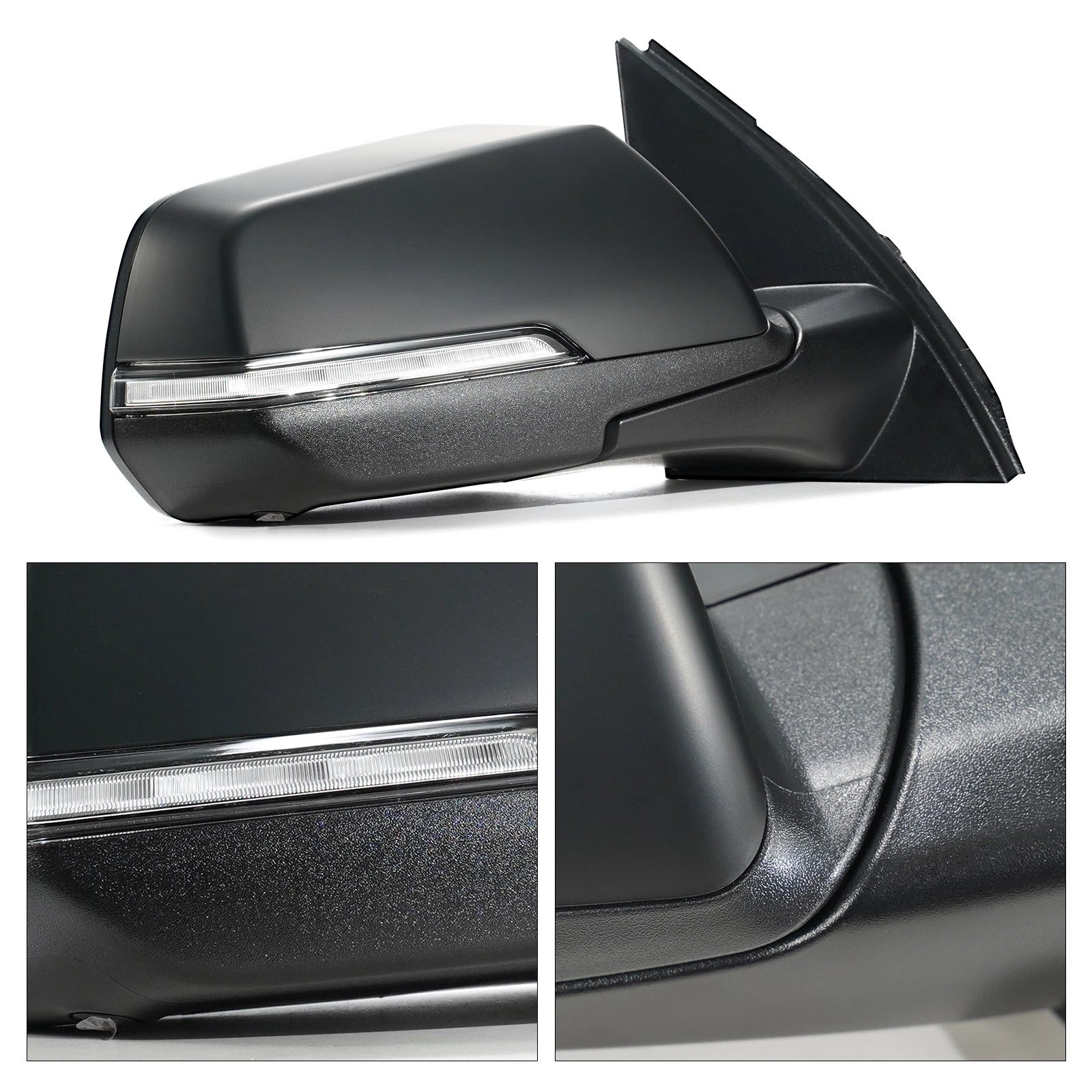 Side Mirror for Chevy Traverse (2022–2024) W/Turn Signal, Camera, BSD 8 Pin Right