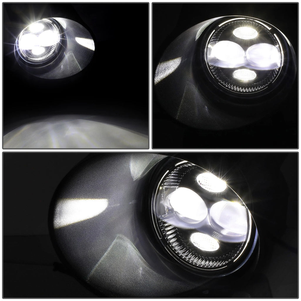 LED Projector Fog Lights with Bezel & Switch for Ford F150, Lincoln Mark LT (2005–2008)