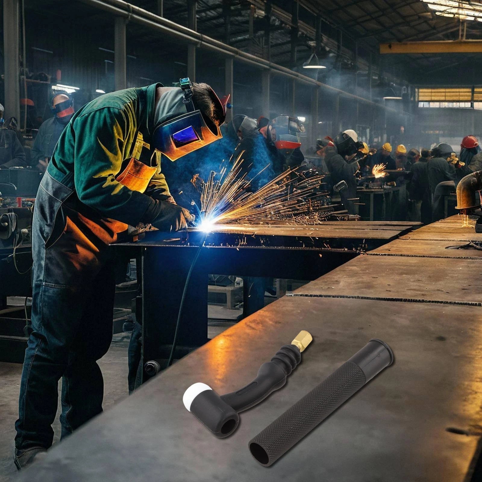 TIG Welding Torch Head Body WP-17F SR-17F for (150A)