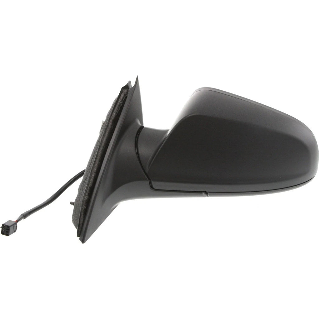 Set of 2 Power Mirrors for Chevrolet Malibu (2008–2012) Black Manual Folding