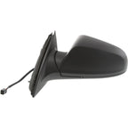 Set of 2 Power Mirrors for Chevrolet Malibu (2008–2012) Black Manual Folding