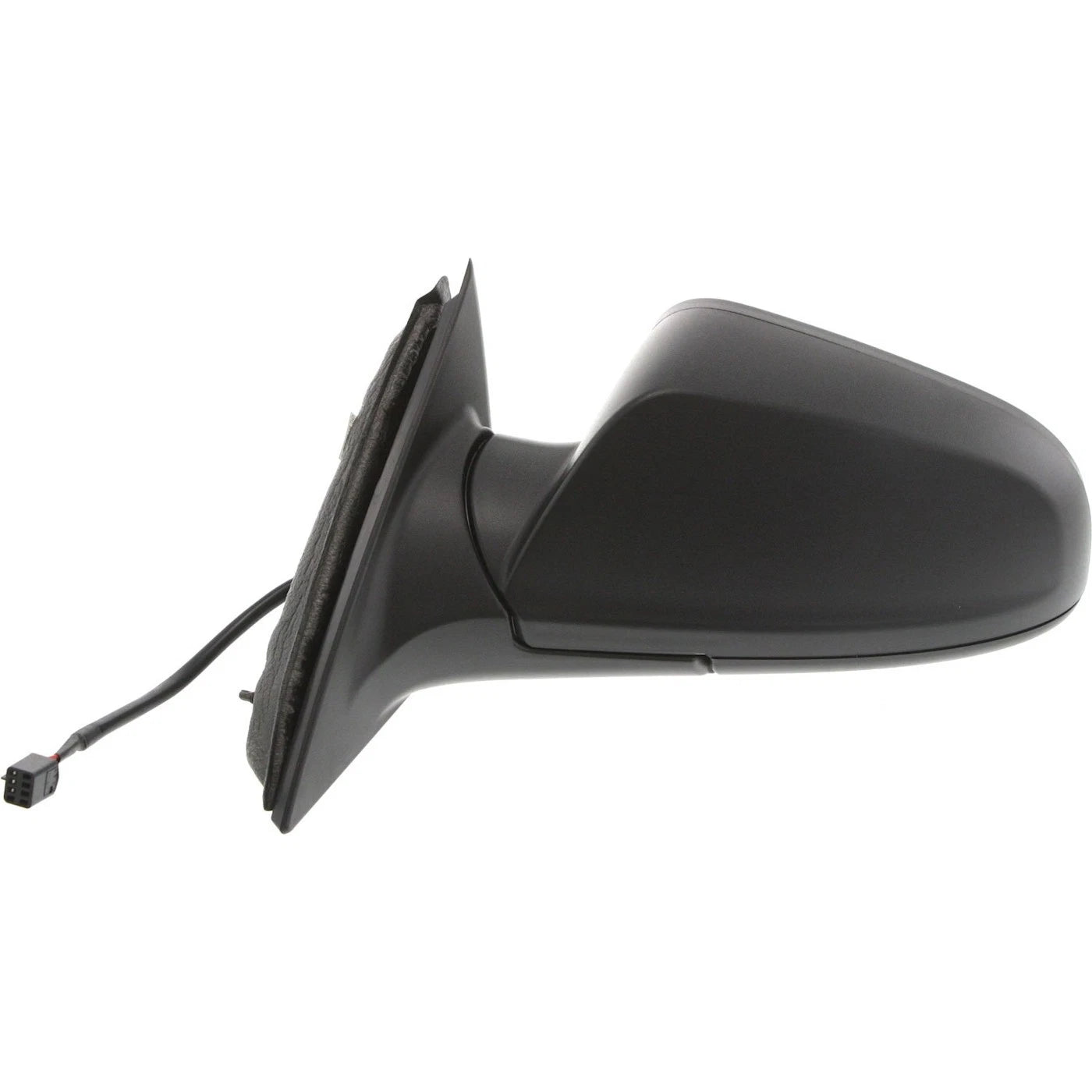 Set of 2 Power Mirrors for Chevrolet Malibu (2008–2012) Black Manual Folding