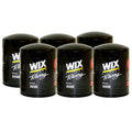 Set of 6 Wix 51515R Engine Oil Filters for (Spin-On)