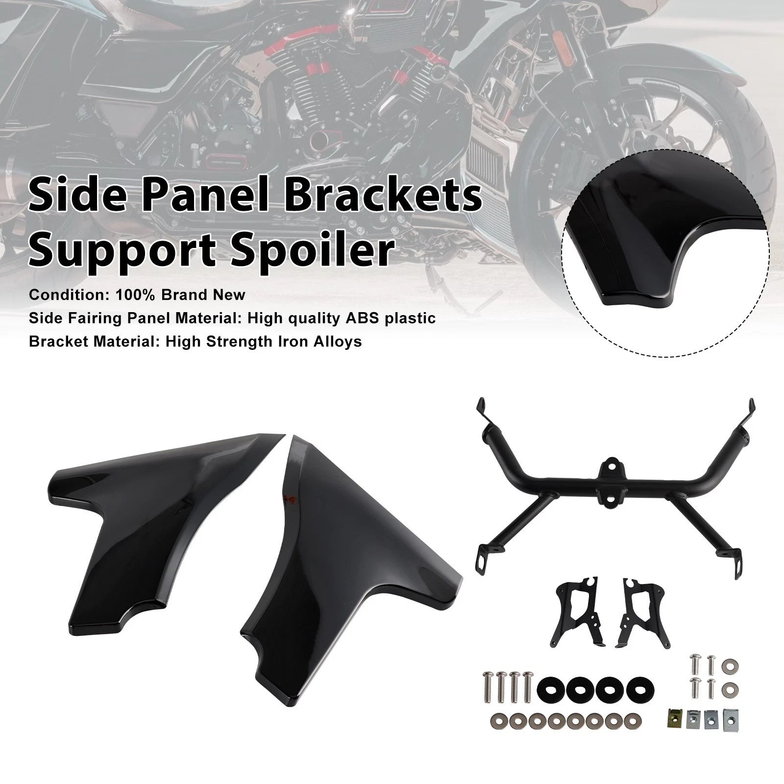 Side Panel Brackets for CVO 121 / 117 Road Glide FLTRXSE (2023–2025)