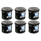 Set of 6 Black Squash Air Fresheners for Universal Use (80g/2.8oz)