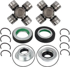 Front Axle Seal & Greaseable U Joint Kit for Ford F250 F350 Super Duty (2005–2014)
