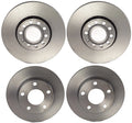 Brembo Brake Disc Rotors Set for Audi A4 Quattro (288mm, 245mm)