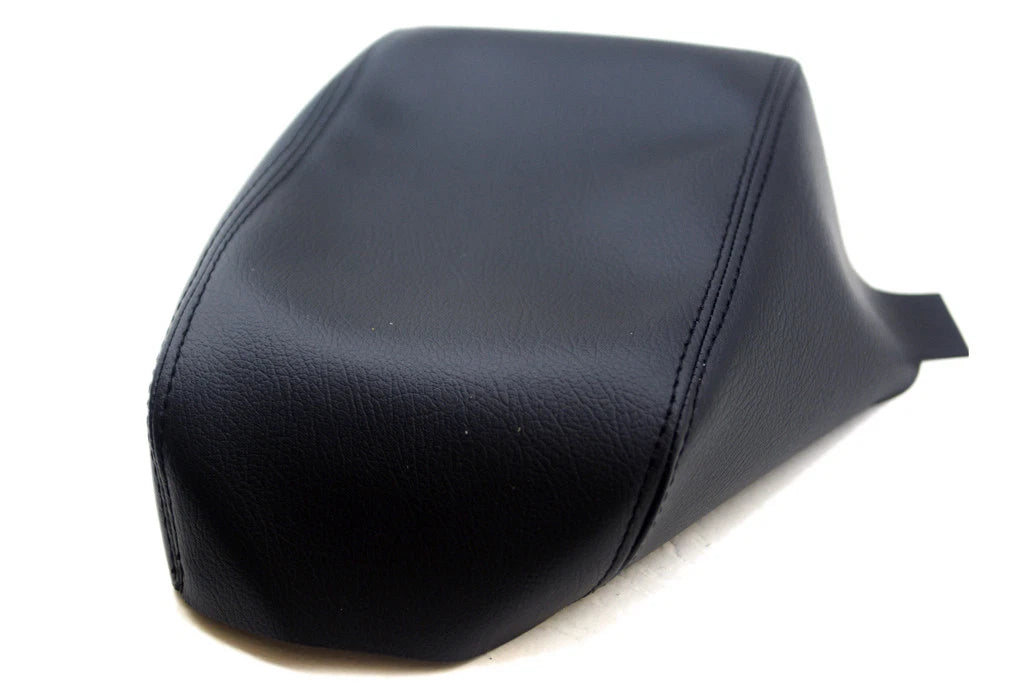 Center Console Armrest Cover for Ford Focus (2012–2018) Black Leather