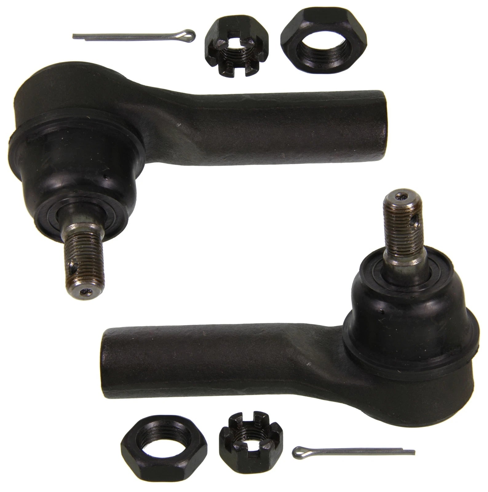 Set of 2 Outer Moog Steering Tie Rod Ends for Ford Escape (2001–2012)
