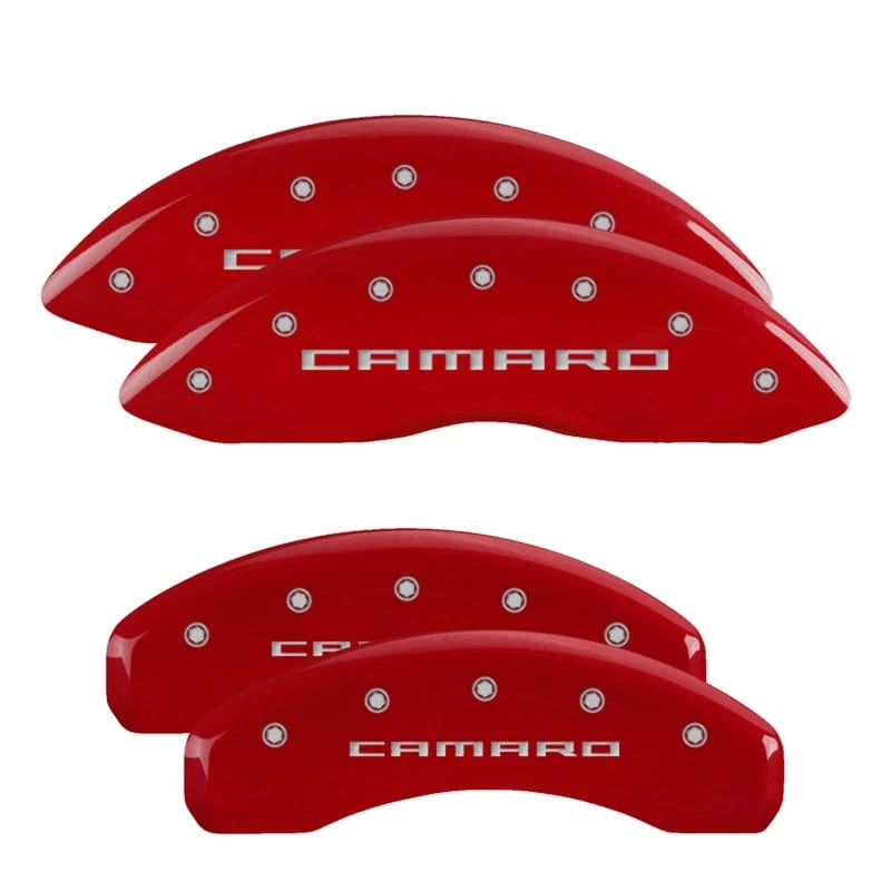 Caliper Covers Red Gen 5 Style Replacement for 2012 Camaro SS 45th (2012–2015)