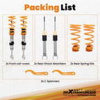 Coilover Struts Lowering Kit for Infiniti G35 Coupe (2003-2006)