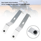 Billet Rear Fender Brace Brackets for Yamaha Banshee 350 (1987–2006)