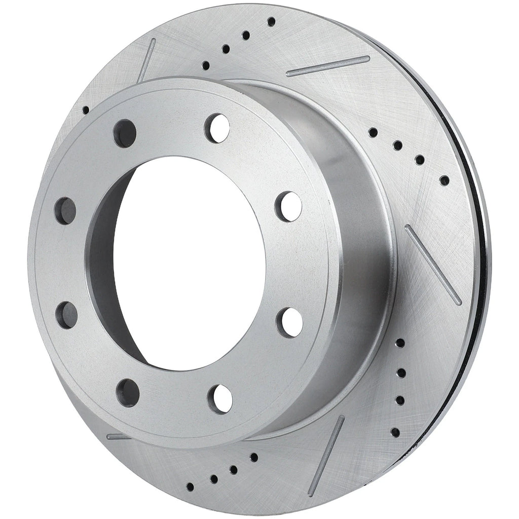 Rear Brake Rotors & Ceramic Pads for Ford F-250 Super Duty (1999–2004)