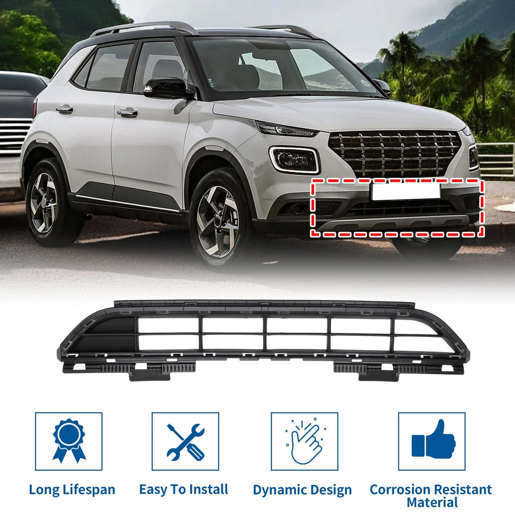 Lower Grille Front Bumper Grille for Hyundai Venue (2020–2022)