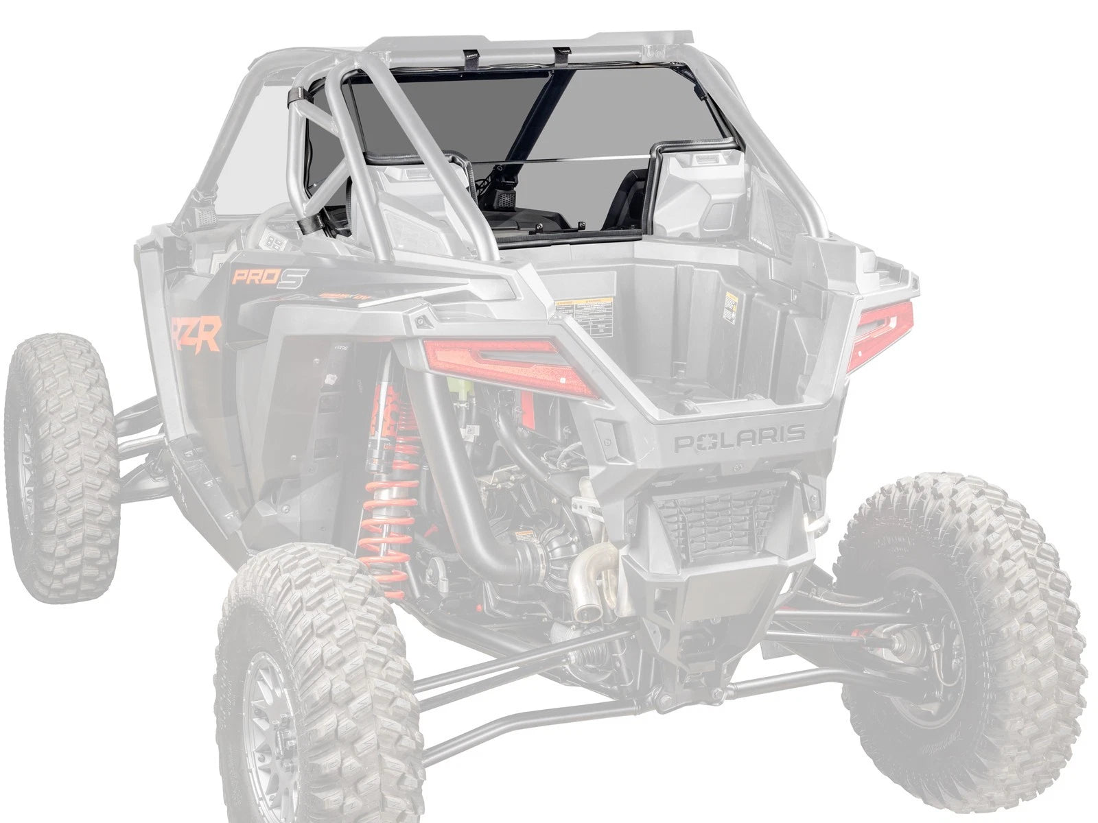 2X Rear Windshield for Polaris RZR Pro XP (2020–2023) - Rockford Fosgate Audio