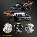 2Pcs Full LED Headlight with Bulbs for Toyota Camry (2018–2024)