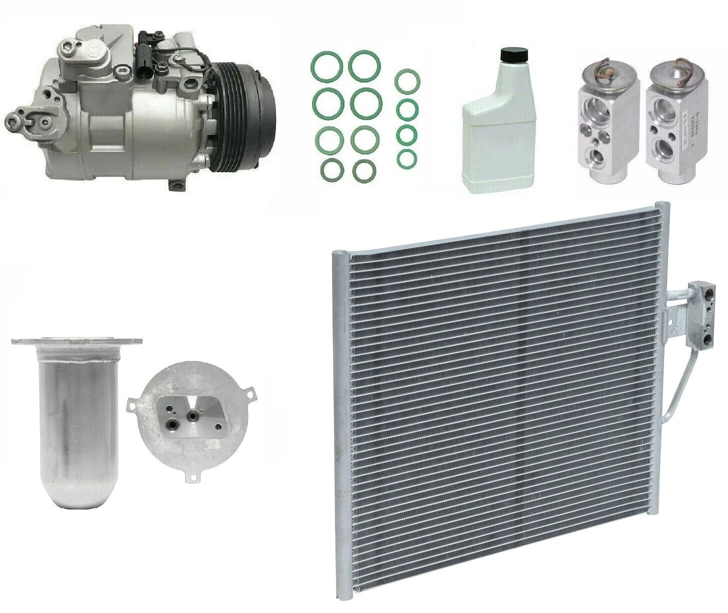 AC Compressor Kit Replacement With Condenser for Holden Captiva (2007–2017)