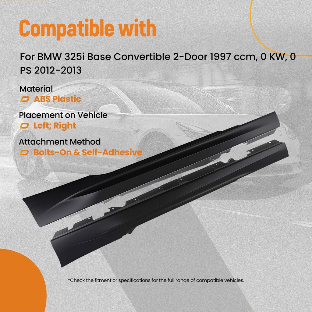 Side Skirt Extensions for BMW 3 Series E92 E93 (2007-2013) M3 Style