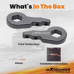 Front Lowering Bar Keys for Silverado Sierra 1999–2006 1-3" 4WD