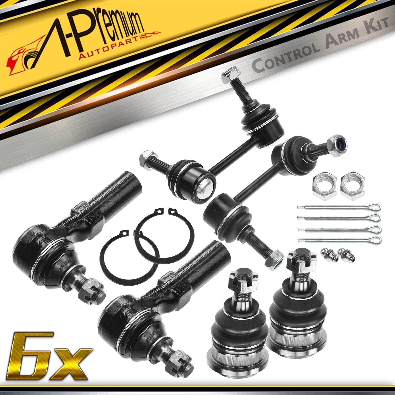 6X Front Outer Sway Bar Link Tie Rod for Nissan Maxima Infiniti I30 (1995–2001)