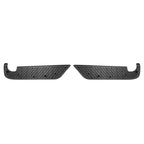 Set of 2 Black Rear Step Bumper Pad Covers for F150 F250 (1997–2004)