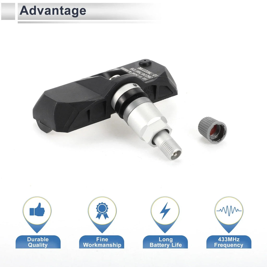 1 Pc Tire Pressure Sensor for BMW 128i 135i (2008-2010) 433MHz