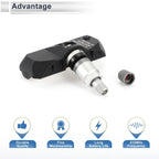 1 Pc Tire Pressure Sensor for BMW 128i 135i (2008-2010) 433MHz