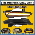 Amber LED Side Mirror Light Turn Signal for Ford Mustang (2015–2022) FR3Z-13B374-A