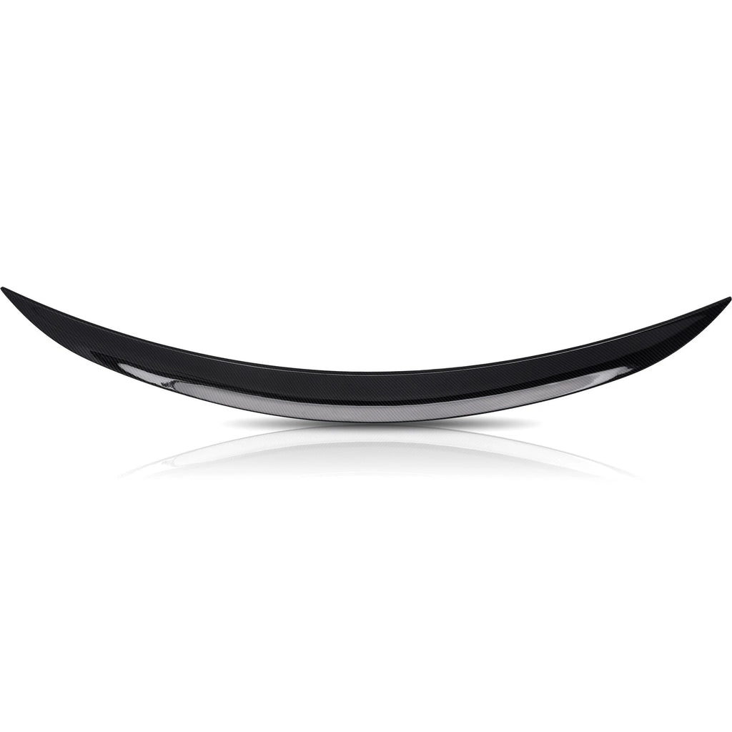 MP Style Carbon Fiber Rear Trunk Spoiler Lip for BMW 3-Series E90 (2005–2011)