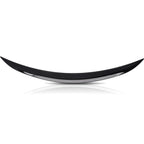 MP Style Carbon Fiber Rear Trunk Spoiler Lip for BMW 3-Series E90 (2005–2011)