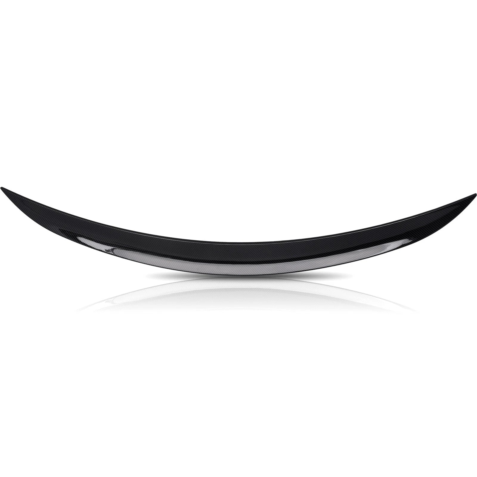 MP Style Carbon Fiber Rear Trunk Spoiler Lip for BMW 3-Series E90 (2005–2011)