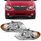 Pair Headlight Set for Chrysler Town & Country (2005–2007) 10820277