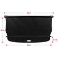 Cargo Cover for BMW X3 (2011–2017) Retractable Black
