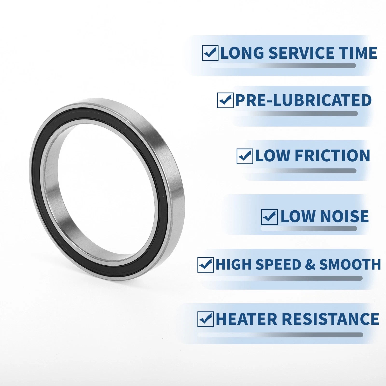Deep Groove Ball Bearing 6811DDU for Scooter Skateboard Wheel (55x72x9mm)