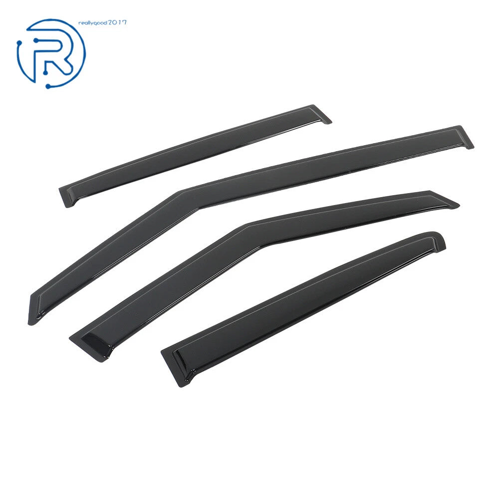 Smoke Side Window Vent Visors for Hyundai Veloster (2011-2017)
