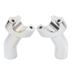 3.5" Pullback Handlebar Risers Chrome for Harley Dyna Softail Road King (1991–2023)