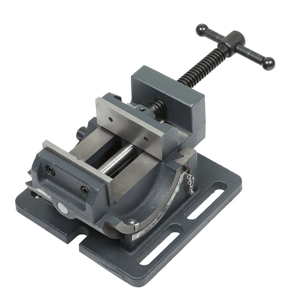 3.25-Inch Industrial Strength Tilting Angle Vise for Benchtop/Drill Press