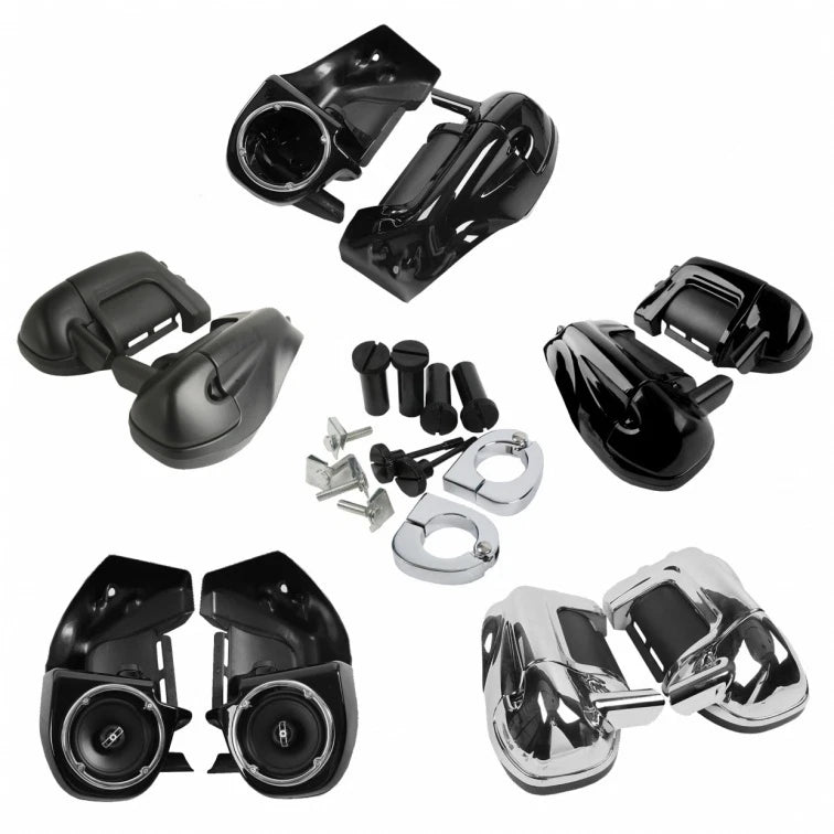 Lower Vented Fairings Glove Boxes for Harley Touring Electra Glide (1983–2013)