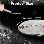 Glitter Diamond Moulding Trim Strip for Car SUV Interior Exterior (-)