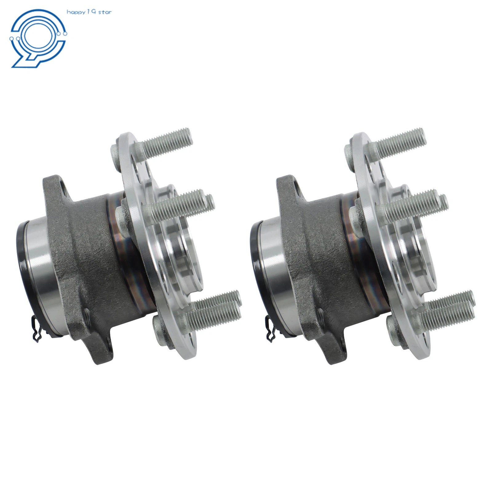 Pair Rear Wheel Hub Bearings for Jeep Compass Patriot AWD (2007–2017) 512333