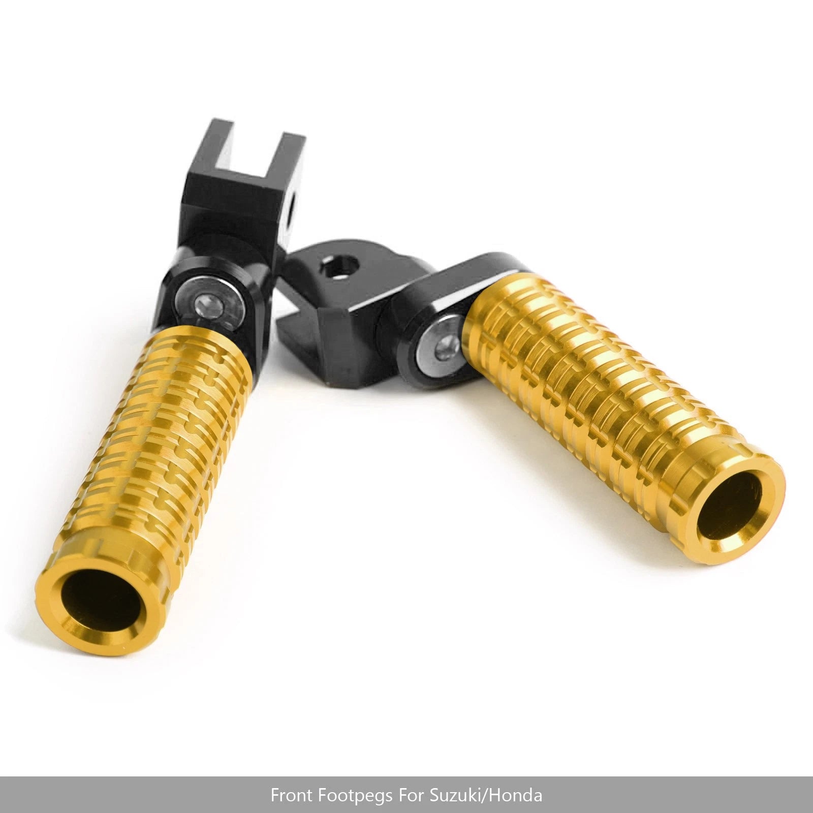 Front Footrests Foot Pegs for Honda CBR600RR, CBR1000RR, Suzuki GSX-S 750
