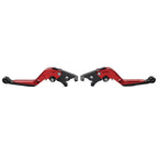 CNC Red Extendable Brake Clutch Levers for Suzuki GSXR600 GSXR750 (2004-2005)