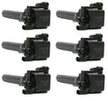 Set of 6 Delphi Ignition Coils for Chrysler 300 300M Dodge Plymouth V6