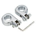 1.25" Highway Foot Peg Mounting Kit for Harley Suzuki Kawasaki