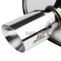 3.5" Oval Muffler Racing Catback Exhaust System for Honda Civic Ed/Ee/Ef/Sh (1988–1991)