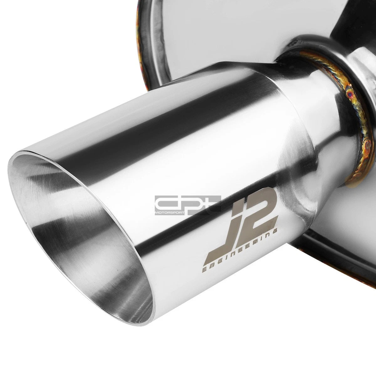 3.5" Oval Muffler Racing Catback Exhaust System for Honda Civic Ed/Ee/Ef/Sh (1988–1991)