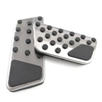 Stainless Steel Gas Brake Pedal Covers for Jeep Wrangler (2007-2017)