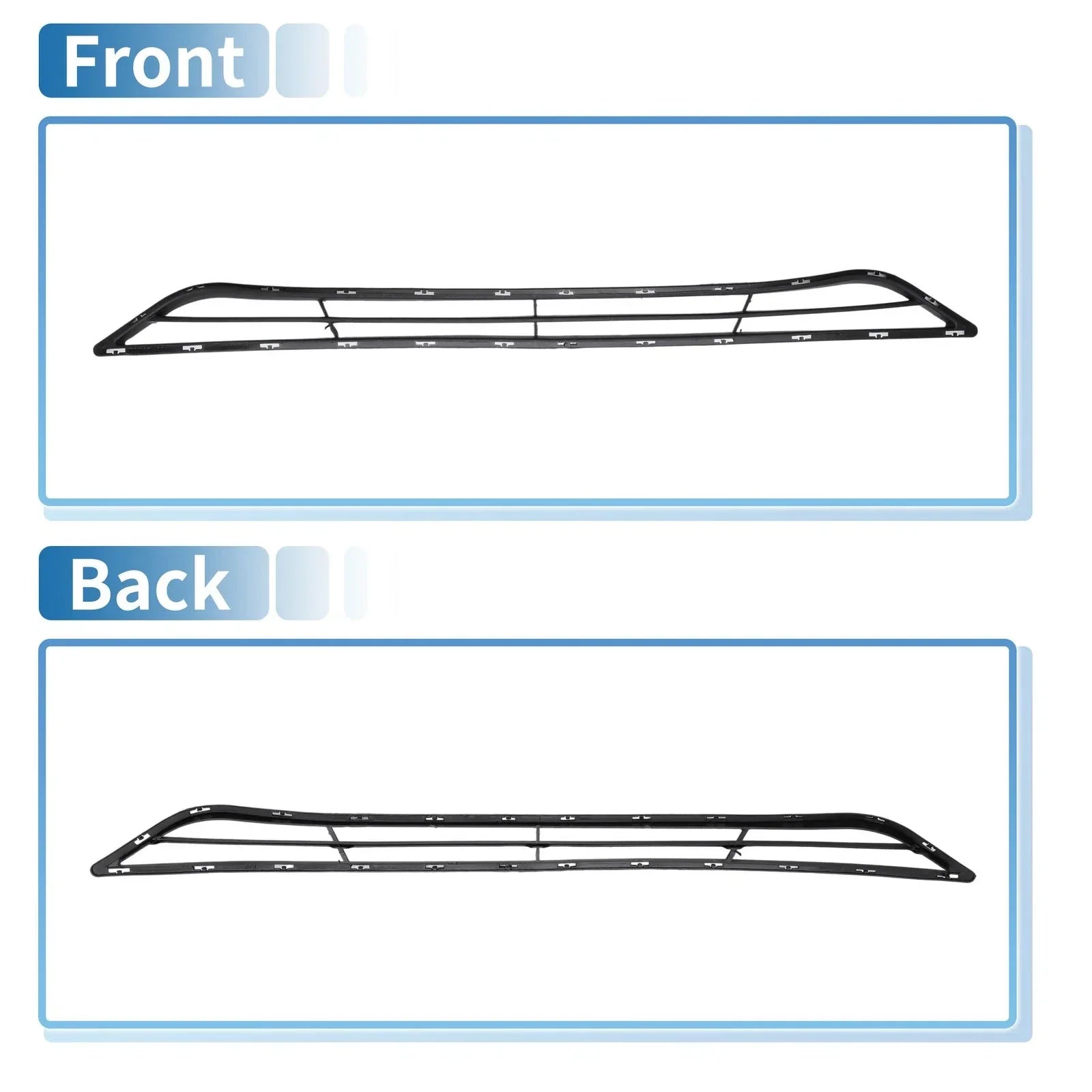 Lower Grille Bumper Cover for Hyundai Sonata (2014)