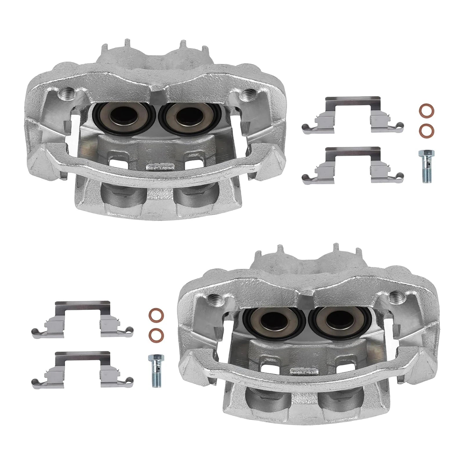 2X Rear Brake Calipers for Ford F-250 F-350 Super Duty (2000–2004)