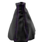 E Brake Boot Cover for Nissan 300ZX (1990–1996) Black Purple Stitch